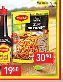 Globus Maggi kuře na paprice nabídka
