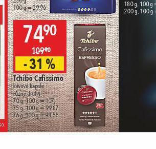 Globus Tchibo cafissimo nabídka