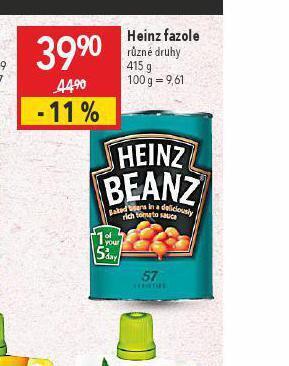 Globus Heinz fazole nabídka