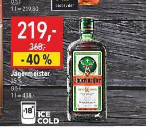 Globus Jägermeister nabídka