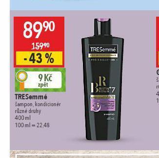 Globus Tresemmé šampon, kondicioner nabídka