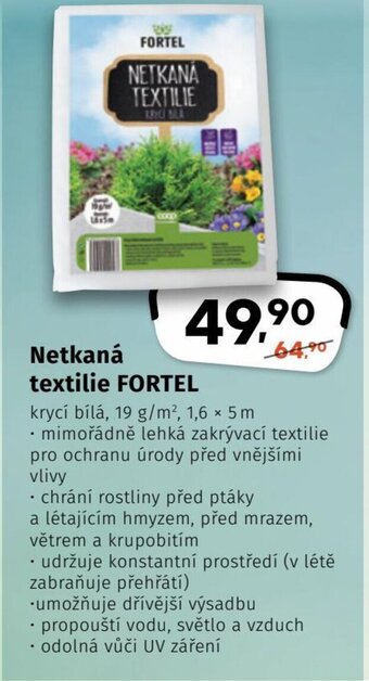 Coop Netkaná textilie FORTEL nabídka