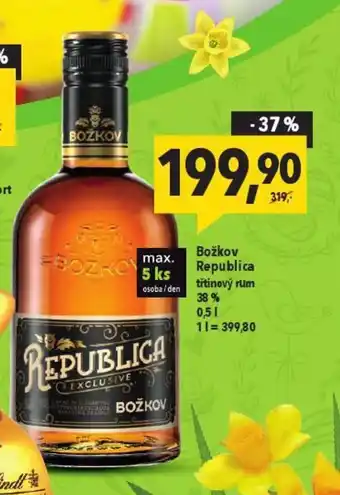 Globus Božkov Republíca 0,5l nabídka