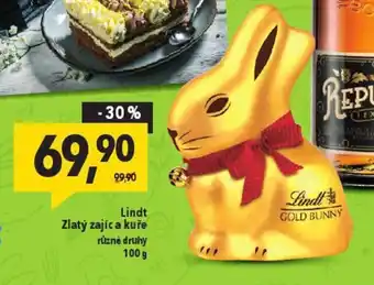 Globus Lindt Zlatý zajíc a kuře 100g nabídka