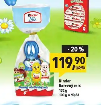 Globus Kinder Barevný mix 132g nabídka