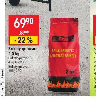 Globus Brikety grilovací nabídka