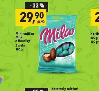 Globus Mini vajíčka mila a horalky nabídka