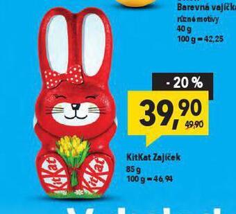 Globus Kitkat zajíček nabídka