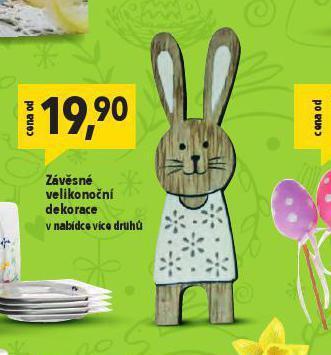 Globus Závěsné velikonoční dekorace nabídka