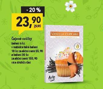 Globus Čajové svíčky nabídka