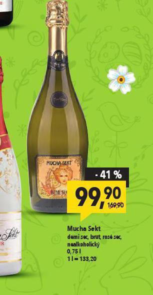 Globus Mucha sekt nabídka