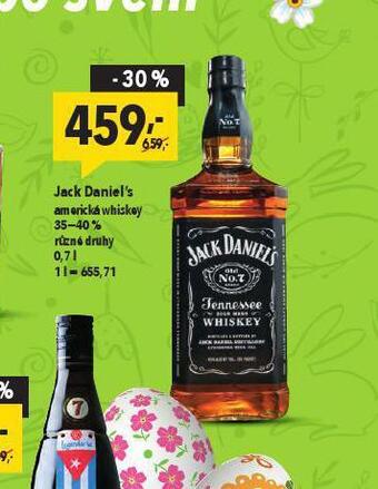 Globus Jack daniel´s nabídka