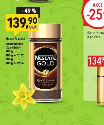 Globus Nescafé gold instantní káva nabídka