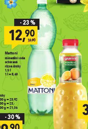 Globus Mattoni ochucená nabídka