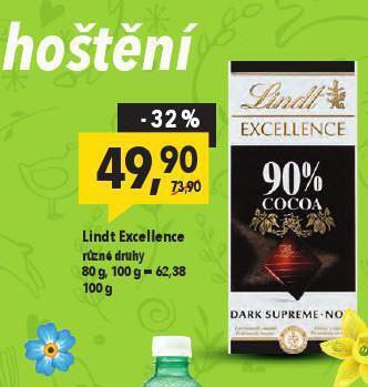 Globus Lindt excellence nabídka