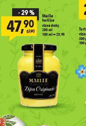 Globus Maille hořčice nabídka