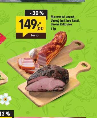Globus Uzená krkovice nabídka