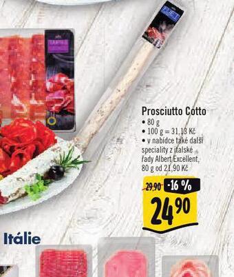 Albert Prosciutto cotto nabídka