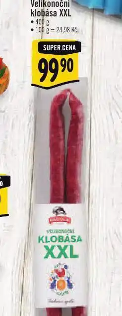 Albert Velikonoční klobása xxl nabídka