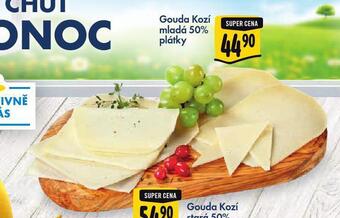 Jip Gouda kozí mladá 50% plátky nabídka