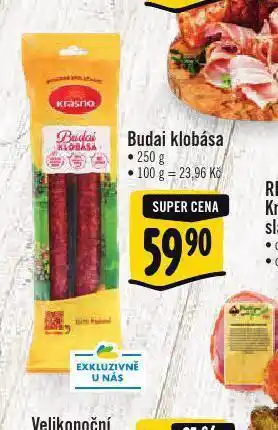 Jip Budai klobása nabídka