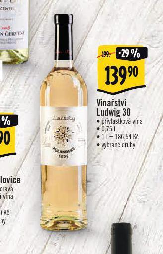 Albert Vinařství ludwig 30 nabídka