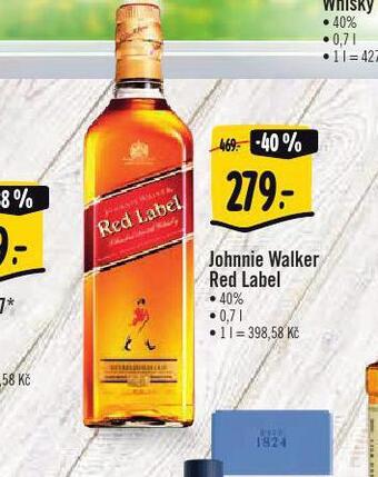 Albert Johnie walker red label nabídka
