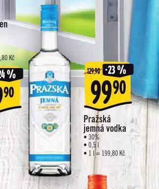 Albert Pražská jemná vodka nabídka