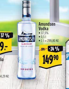 Albert Amundsen vodka nabídka