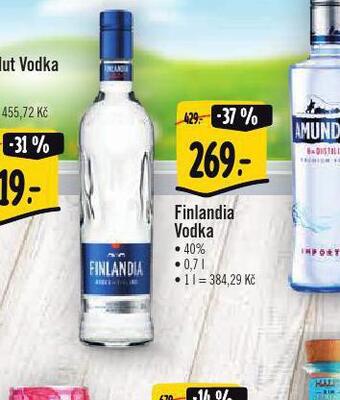 Albert Finlandia vodka nabídka