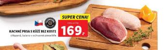 Lidl Kachní prsa s kůží bez kosti nabídka