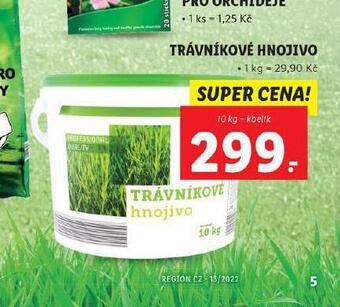 Lidl Trávníkové hnojivo nabídka
