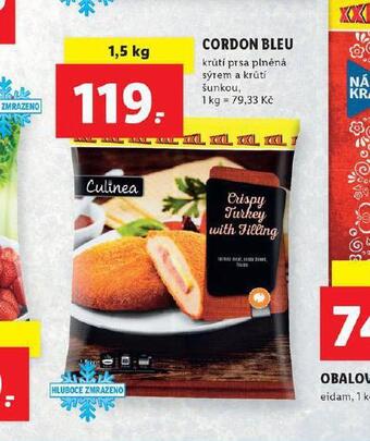 Lidl Cordon bleu nabídka