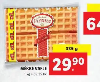 Lidl Měkké vafle nabídka