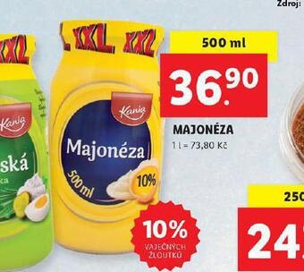 Lidl Majonéza nabídka