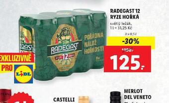 Lidl Pivo radegast ryze hořká 12 nabídka