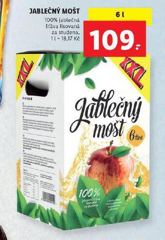Lidl Jablečný mošt nabídka