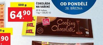 Lidl Čokoláda na vaření nabídka