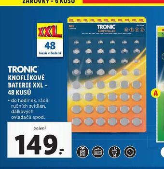Lidl Knoflíkové baterie nabídka