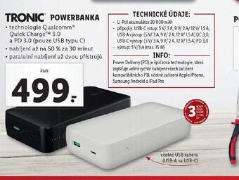 Lidl Powerbanka nabídka
