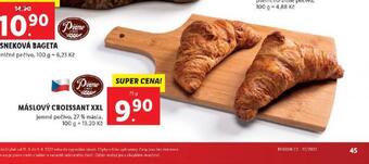 Lidl Máslový croissant xxl nabídka