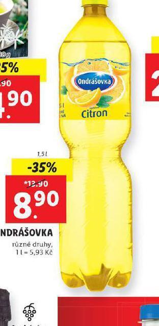 Lidl Ondrášovka nabídka