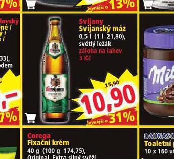 Norma Pivo svijanský máz nabídka