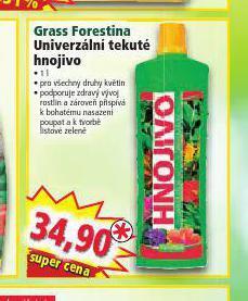 Univerzální tekuté hnojivo