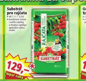 Substrát pro rajčata