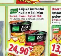 Norma Asijské instantní nudle v kelímku nabídka