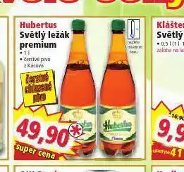 Hubertus světlý ležák premium