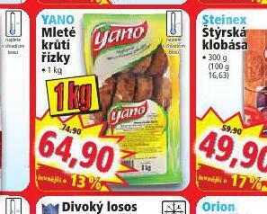 Norma Mleté krůtí řízky nabídka