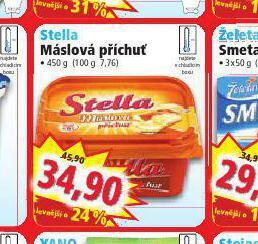 Norma Stella máslová příchuť nabídka