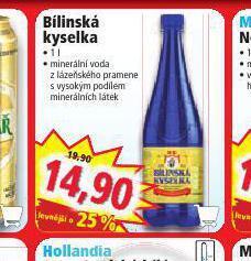 Norma Bílinská kyselka nabídka